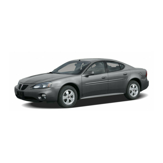 Pontiac 2005 Grand Prix Owner's Manual