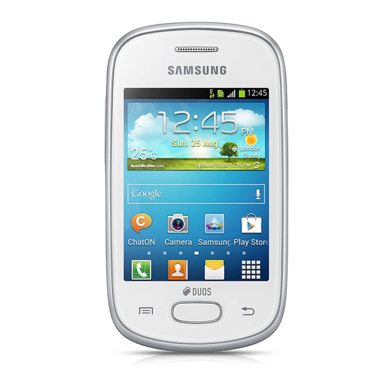 Samsung GT-S5282 User Manual