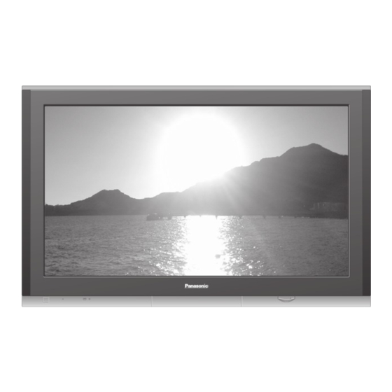 Panasonic TH-42PV70H Service Manual