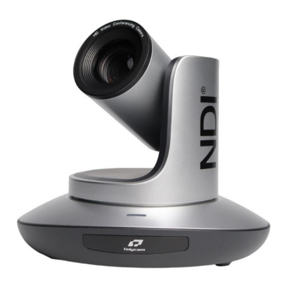 Telycam 20X NDI PTZ Camera Manuals