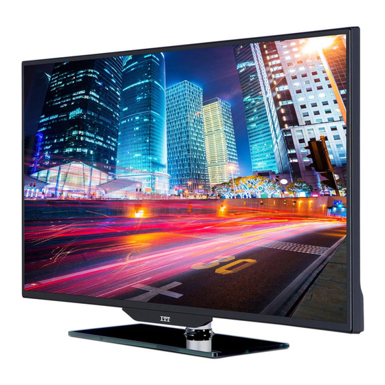 ITT LED 32F-7375 Manual