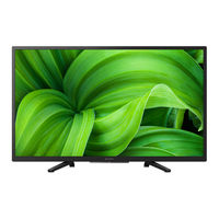 Sony BRAVIA KD32W800P1U Reference Manual