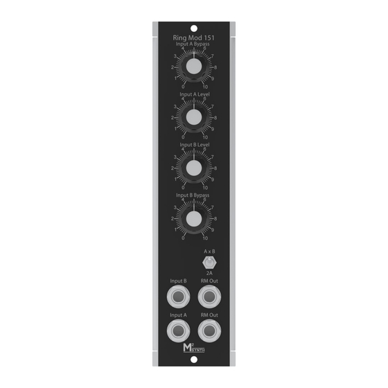 M2SYNTH Ring Modulator 151 Assembly Instructions