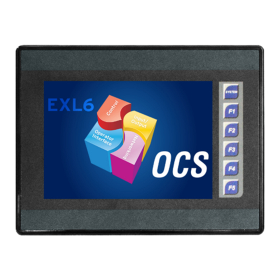 HORNER EXL6 0 Quick Start Manual