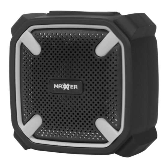 MAXXTER ACT-SPK-BTOD-LED1 User Manual