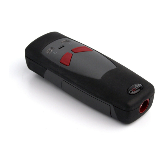 Code CR 2500 User Manual