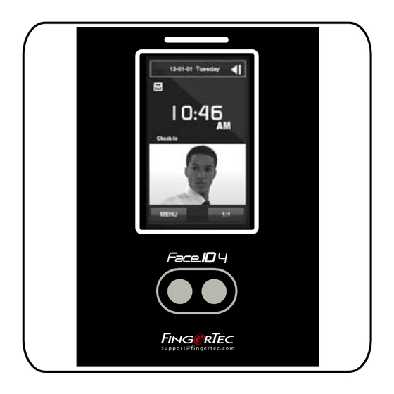 FingerTec FaceID 4 User Manual