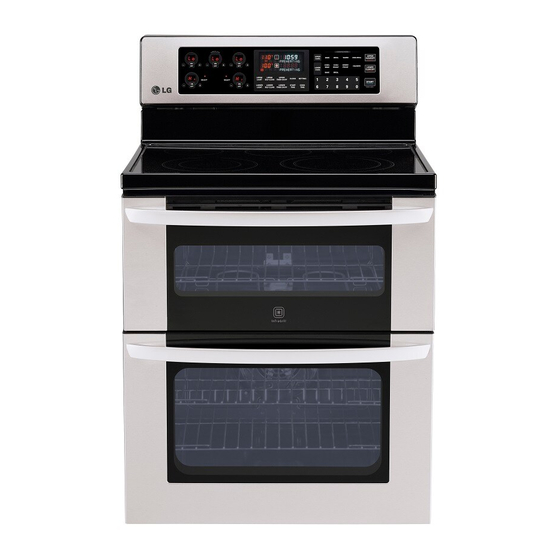 LG LDE3037ST Owner's Manual