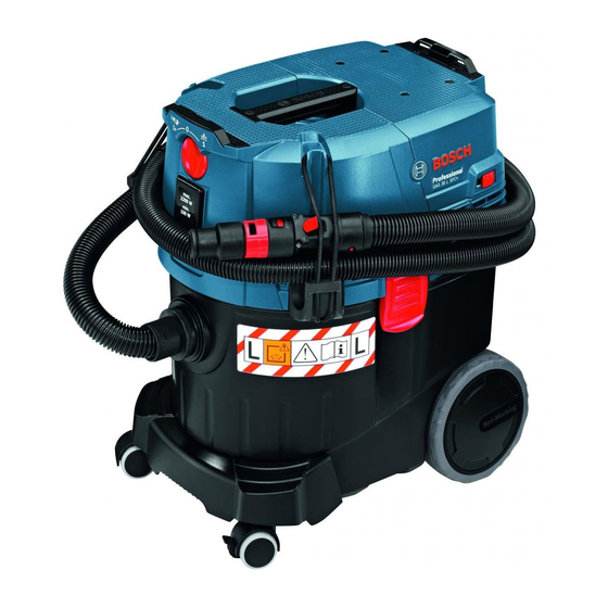 Bosch GAS 35 L SFC+ Professional Original Instructions Manual