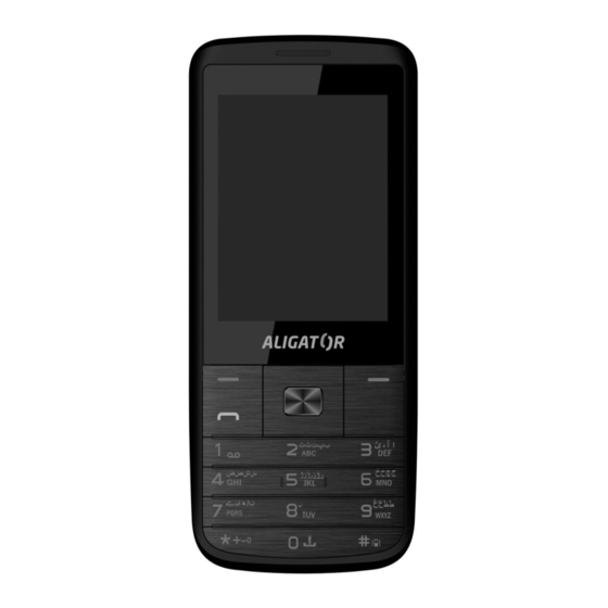 ALIGATOR D920 Quick Manual