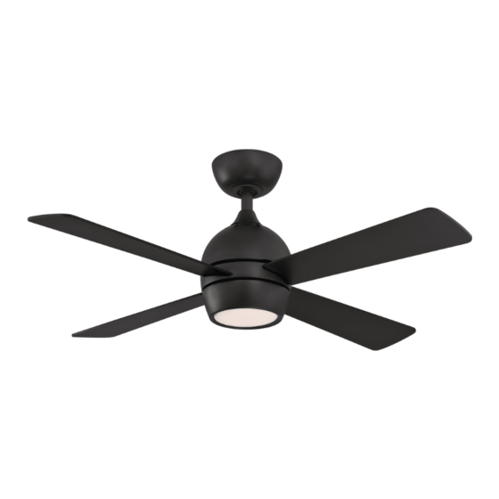 Fanimation Kwad 44 FP7644 Series Manual