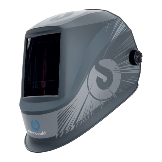 SincoSald MASCHERA Welding Mask Manuals