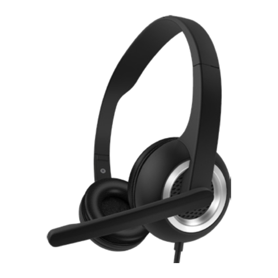 User Manuals: Connect IT CHP-1010-BK Wired Headset