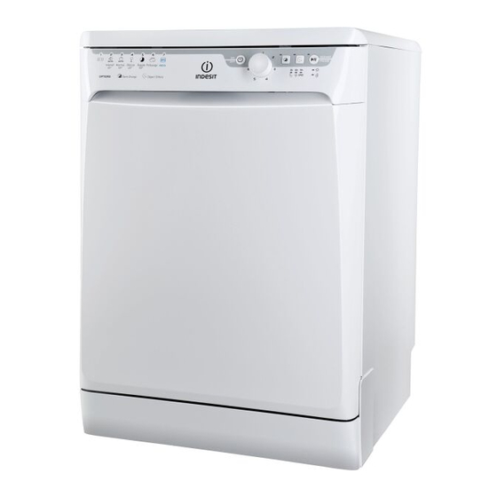 Indesit DFP 27T94 Operating Instructions Manual