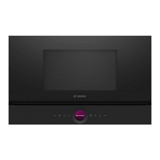 Bosch BEL7321B1M User Manual And Installation Instructions