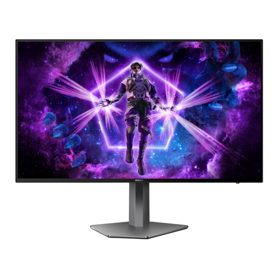 AOC AGON PRO User Manual