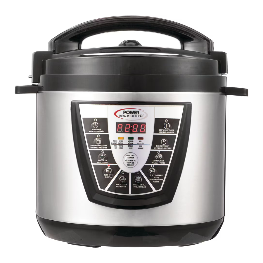 Power Pressure Cooker XL Manual