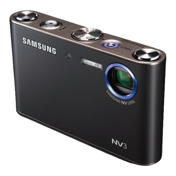 Samsung NV3S Digital Camera Manuals