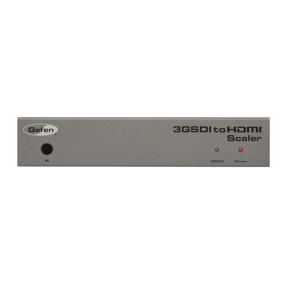 Gefen EXT-3GSDI-2-HDMI1.3S Manuals
