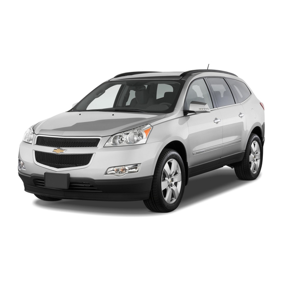 Chevrolet 2012 Traverse Owner's Manual