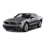 Ford 2012 Mustang Quick Referenc Manual