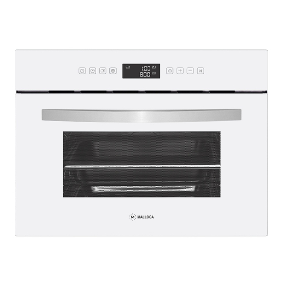 User Manuals: Malloca MST 35-IX03 Built-in Steam Oven