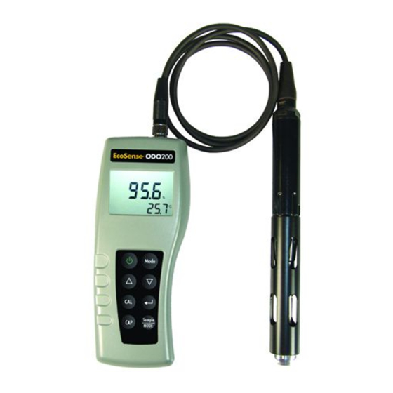 User Manuals: Geotech EcoSense ODO200M Oxygen Meter