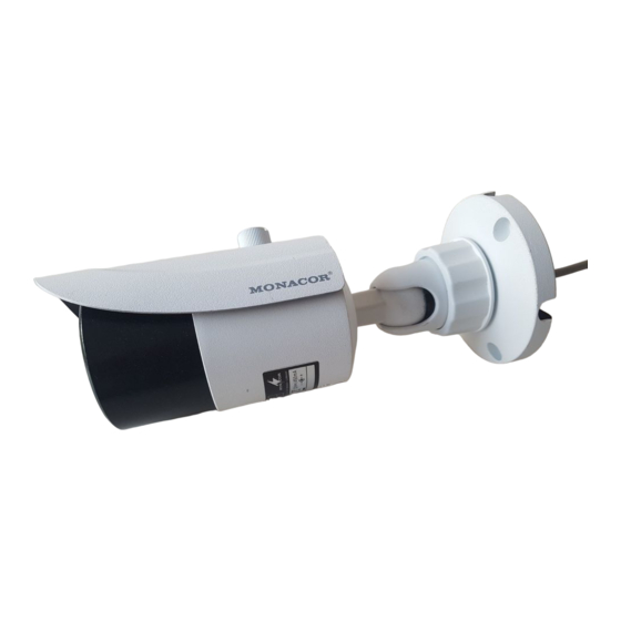 Monacor TVCAM-110BF Manual