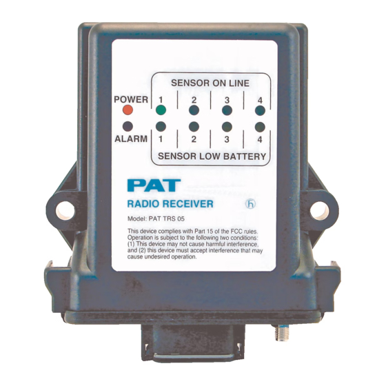 Hirschmann PAT TRS 05 Operators & Service Manual