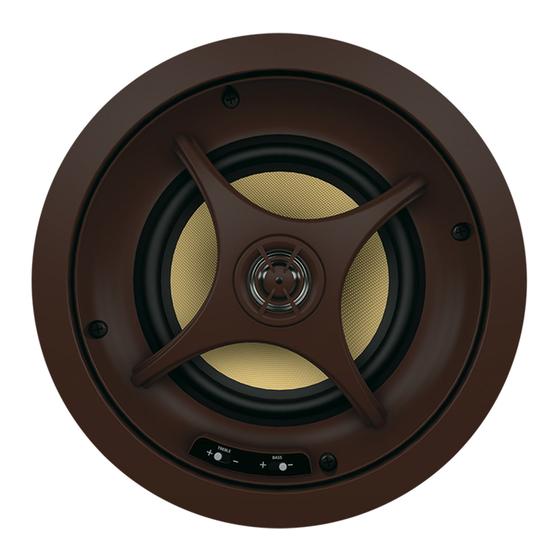 Proficient Audio Systems Signature C895s Owner's Manual
