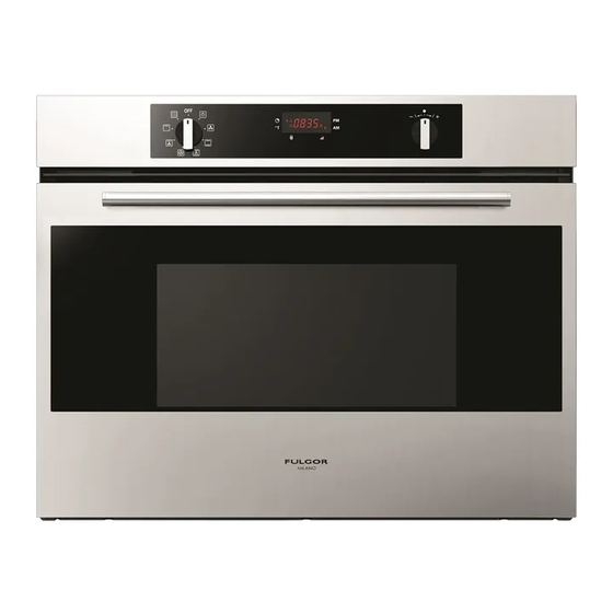Fulgor Milano F1SP30 3 Series Use & Care Manual