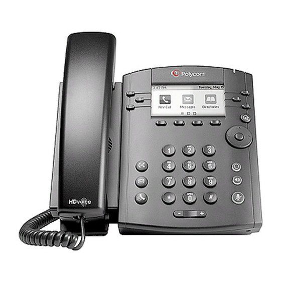 Polycom ENA SmartVoice VVX 300 Series Manual