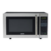 Sanyo EM-S6588S Instruction Manual And Cooking Manual