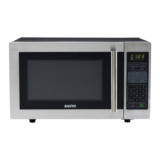 Sanyo EM-S6588S Instruction Manual And Cooking Manual