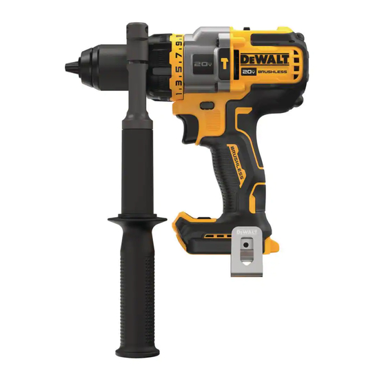DeWalt DCD999 Instruction Manual