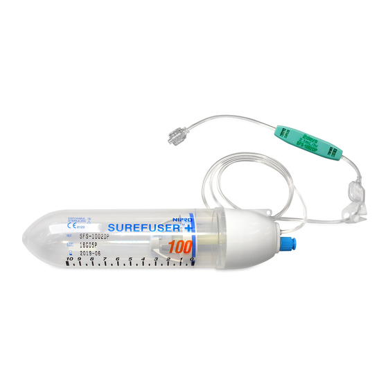 Nipro SUREFUSER+ Instructions For Use Manual