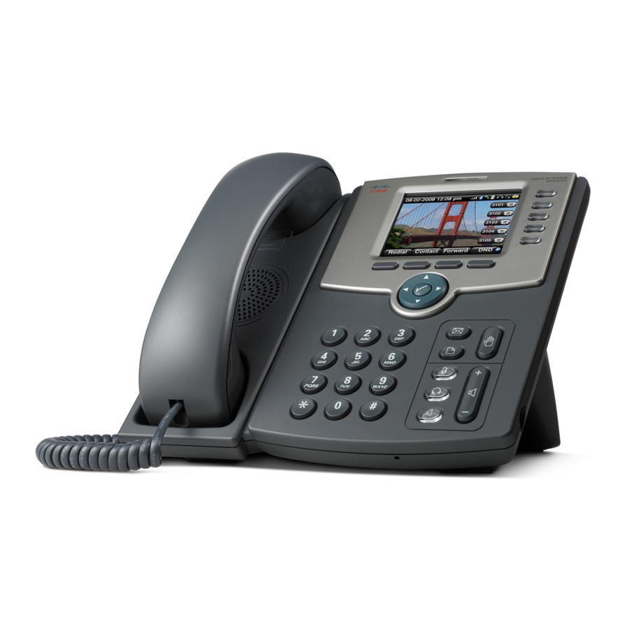 Cisco SPA525G User Manual