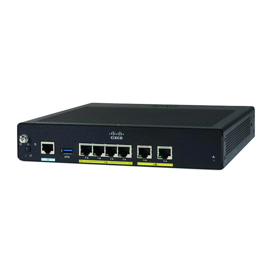 Cisco C931-4P Hardware Installation Manual
