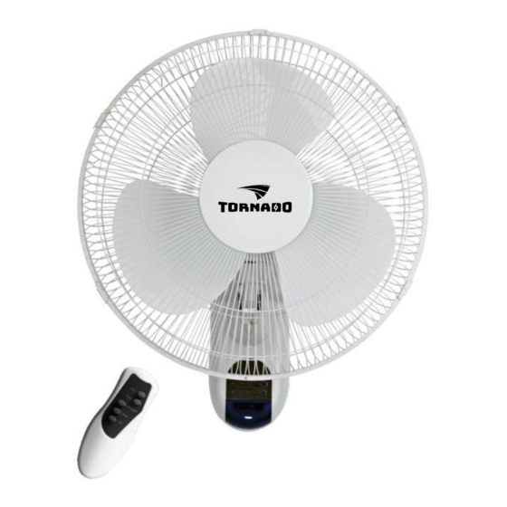 Tornado HI-FAN-W16DIGIT-1P Instruction Manual