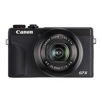 Canon PowerShot G7X Mark III Getting Started