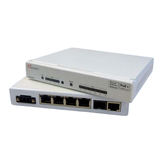 Nexans GigaSwitch 641 Desk Technical Documentation Manual