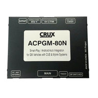 Crux ACPGM-80N Manual