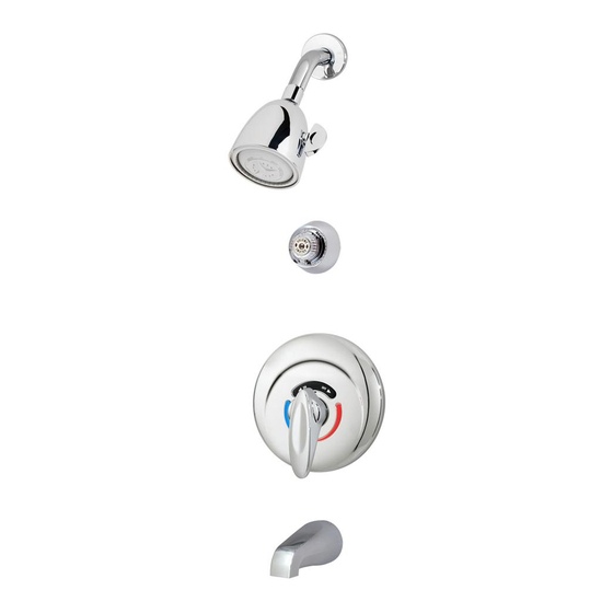 Symmons Safetymix Visu-Temp 1-210VT Installation, Operation & Service Instructions