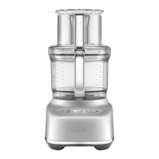 Breville Sous Chef 16 Instruction Book