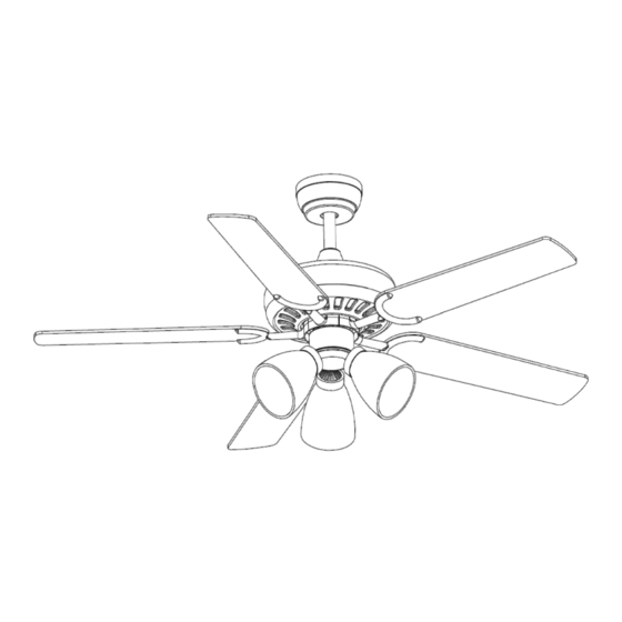 User Manuals: for Living 052-9706-4 Ceiling Fan