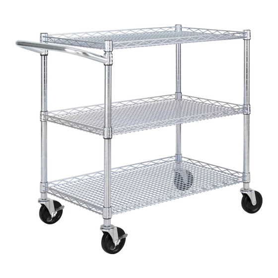 Seville Classics ULTRADURABLE SHE18304BZ Manual