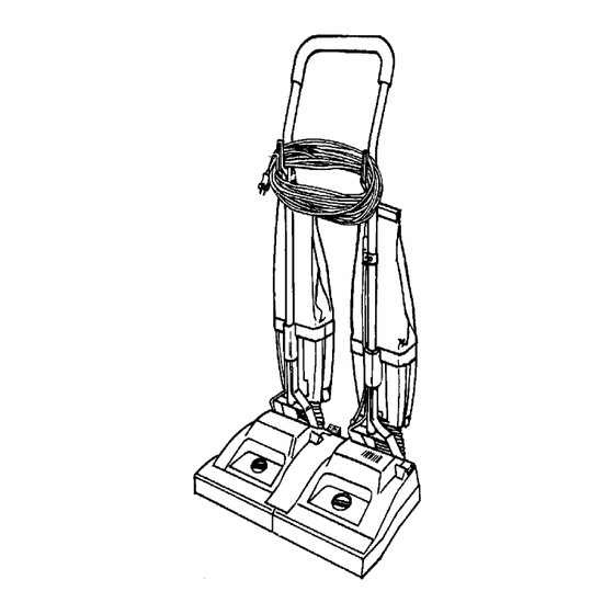 Hoover C1834 - HEPA 2 Motor Upright Part List Manual