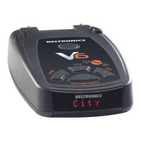 Beltronics Vector V6 Owner's Manual