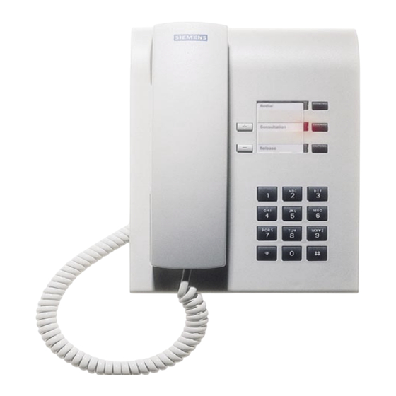 Siemens Hicom 300 User Manual