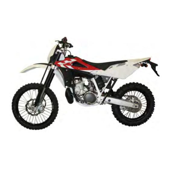 Husqvarna 2011 WR 250 Workshop Manual